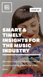 Mobile Screenshot of nextbigsound.com